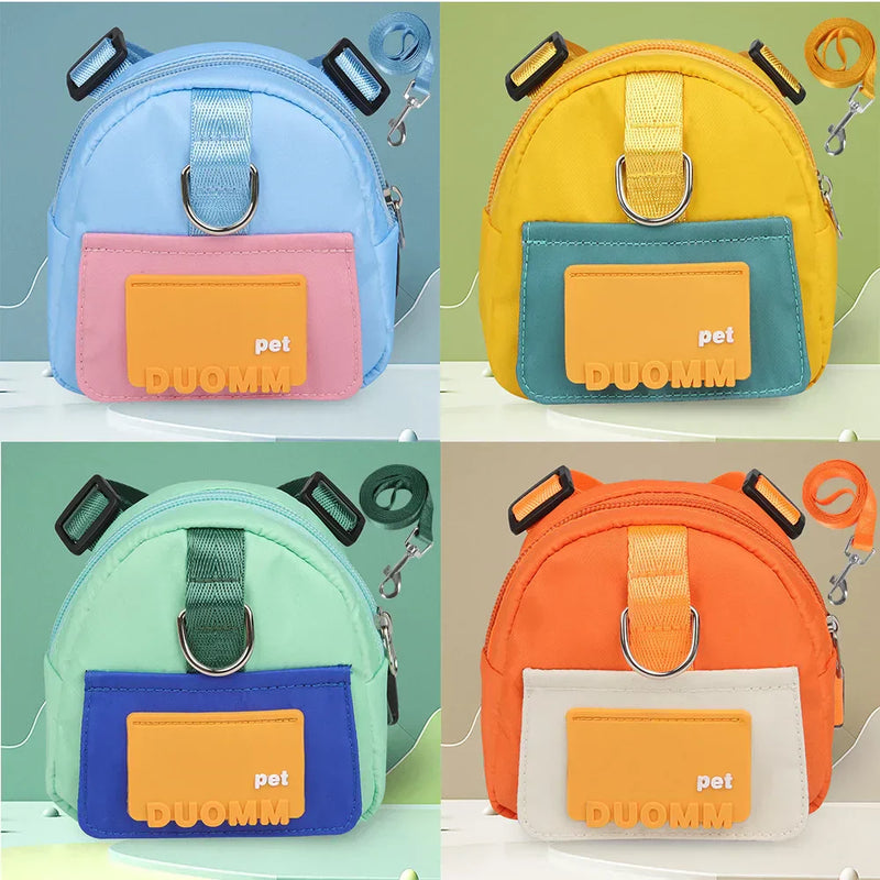 Coleira & Guia Pet Mochila - Conforto