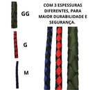 Kit Coleira Peitoral + Guia de Corda Reforçado – Passeios Confortáveis e Seguros!